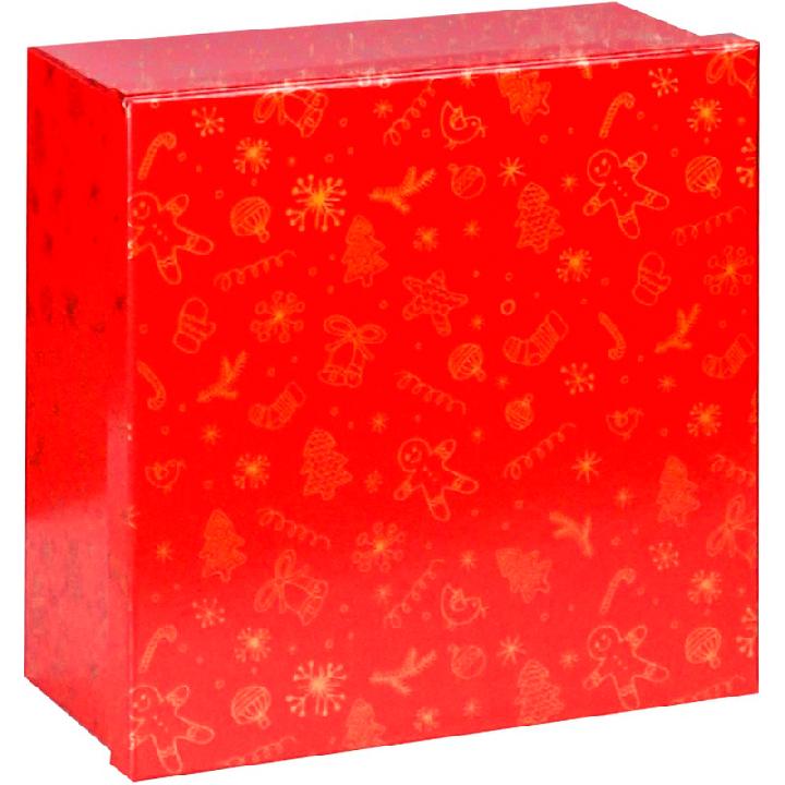 Коробка подарочная Miland Новогодняя пора 15,5х15,5х9см