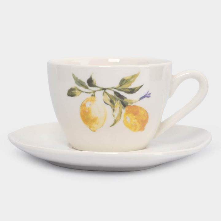 Пара чайная Anna Lafarg Лимонная ветвь