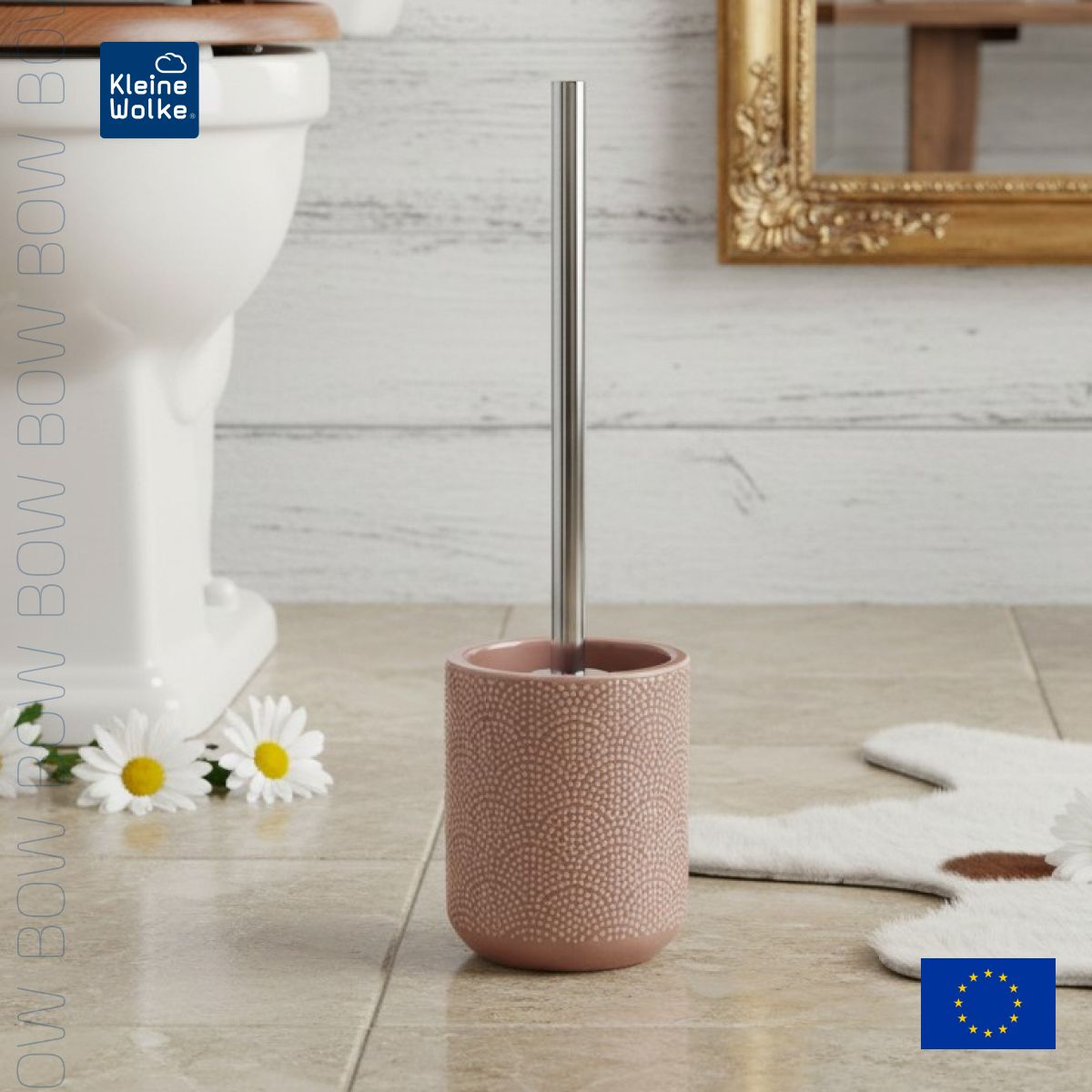 Ерш с подставкой Kleine Wolke Bow Cappuccino