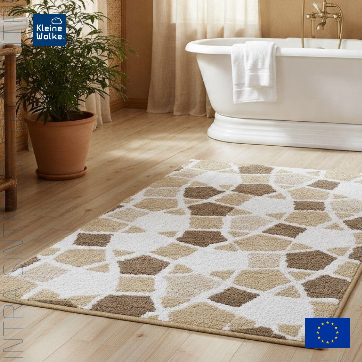 Коврик для ванной комнаты Kleine Wolke Sintra 60х90см