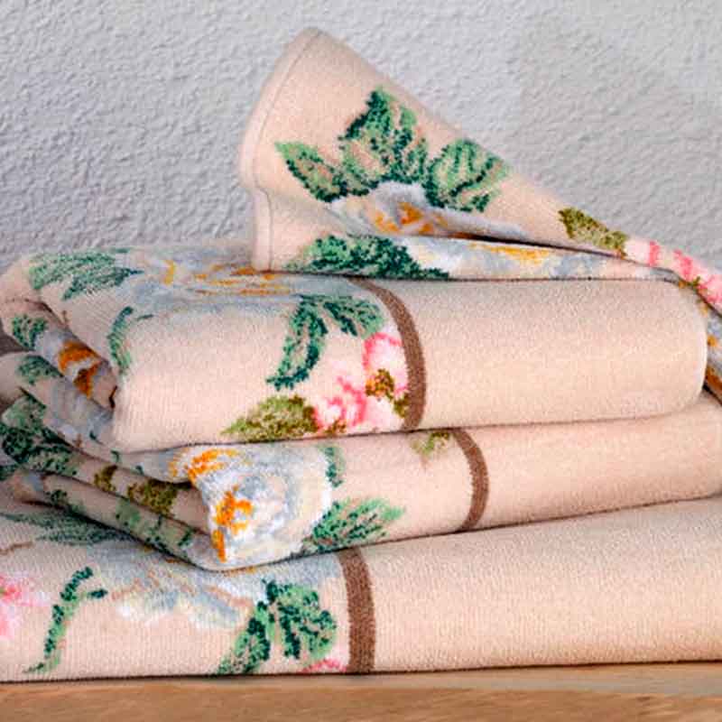 Полотенце Feiler Vanilla Rose 37x50см, цвет ракушка