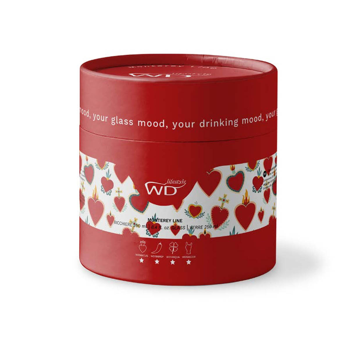 Стакан WD Lifestyle Monterey Dolphin