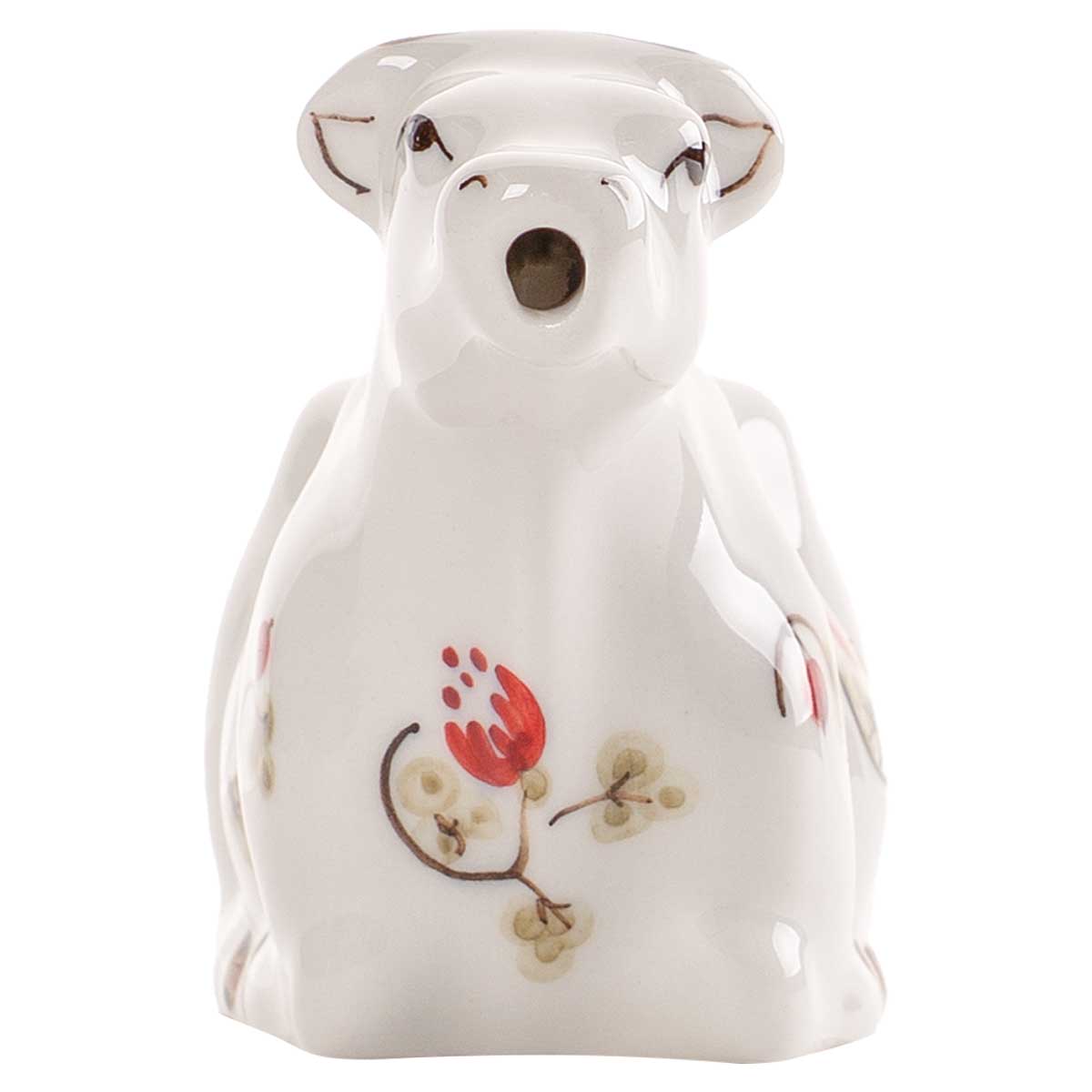 Сливочник Дымов Керамика Шиповник Корова