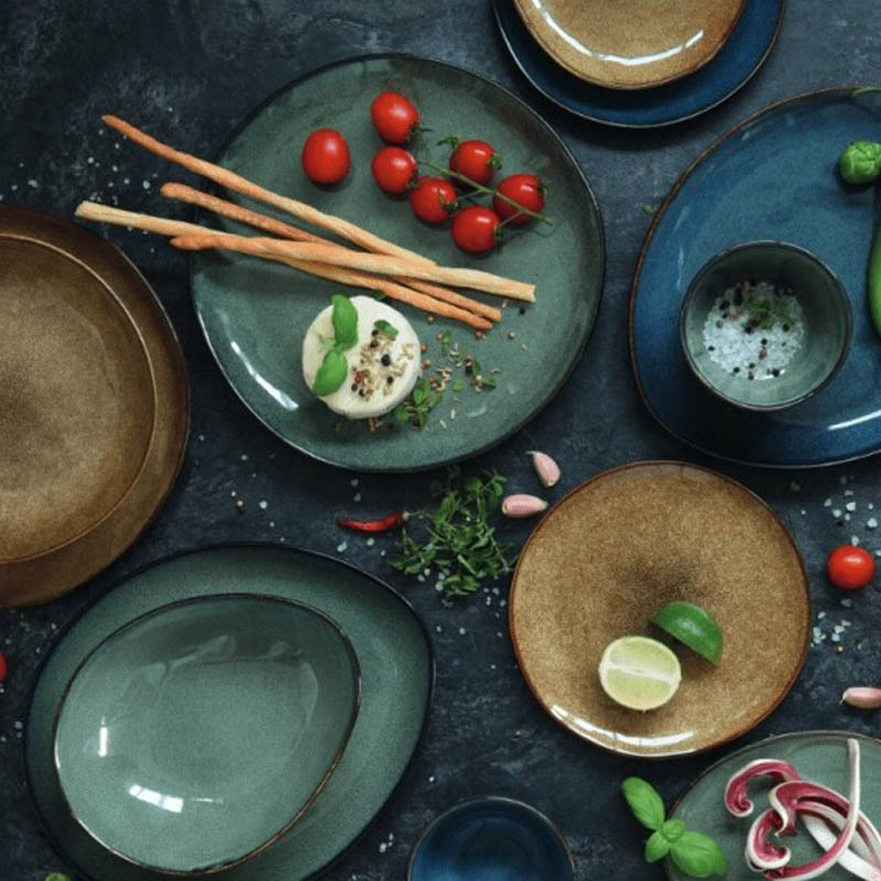 Тарелка обеденная Easy Life Genesis green