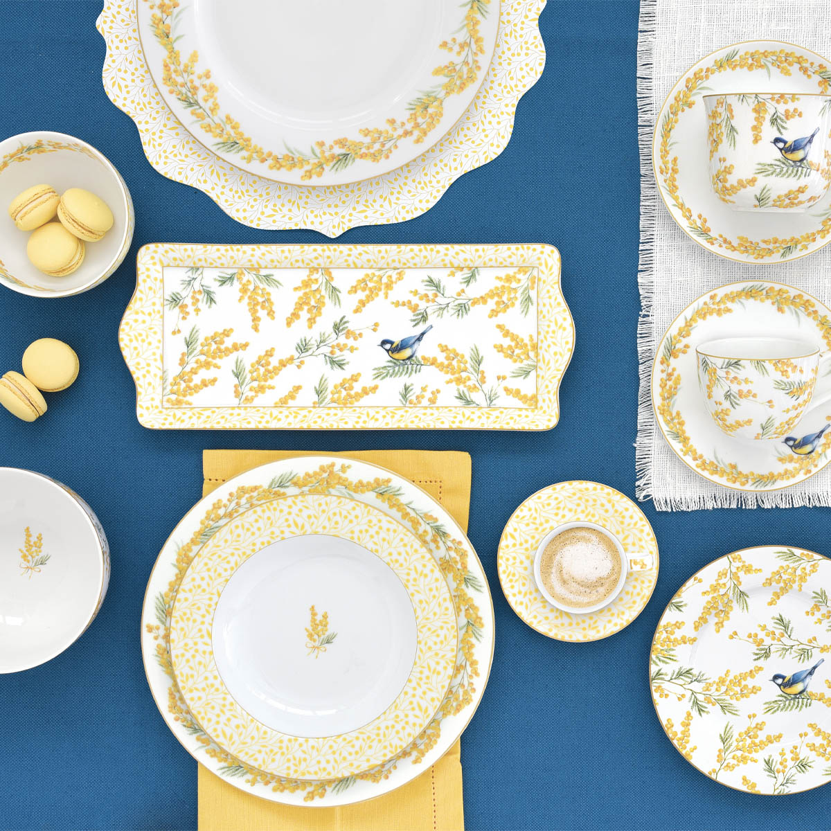 Набор салфеток сервировочных Easy Life Mimosa