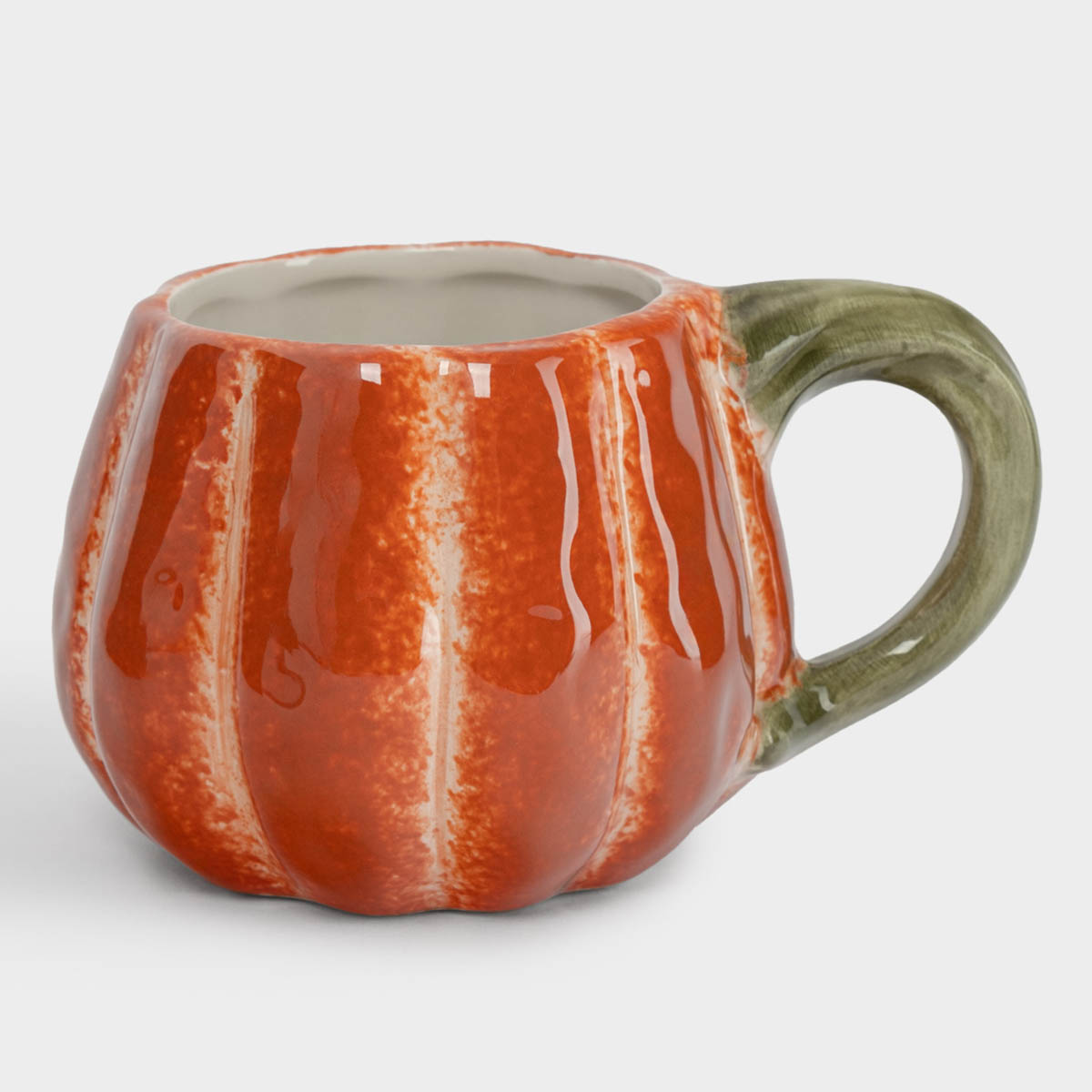 Кружка Anna Lafarg Bright Pumpkin Тыква с листом