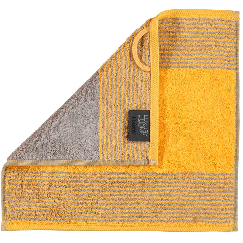 Полотенце махровое Cawo Two-Tone 50x100см, цвет желтый