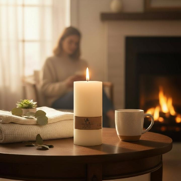 Свеча-цилиндр Zapel Бирмингем 20см