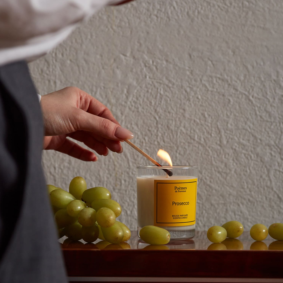 Свеча ароматическая Poemes de Provence Прованс. Просеко