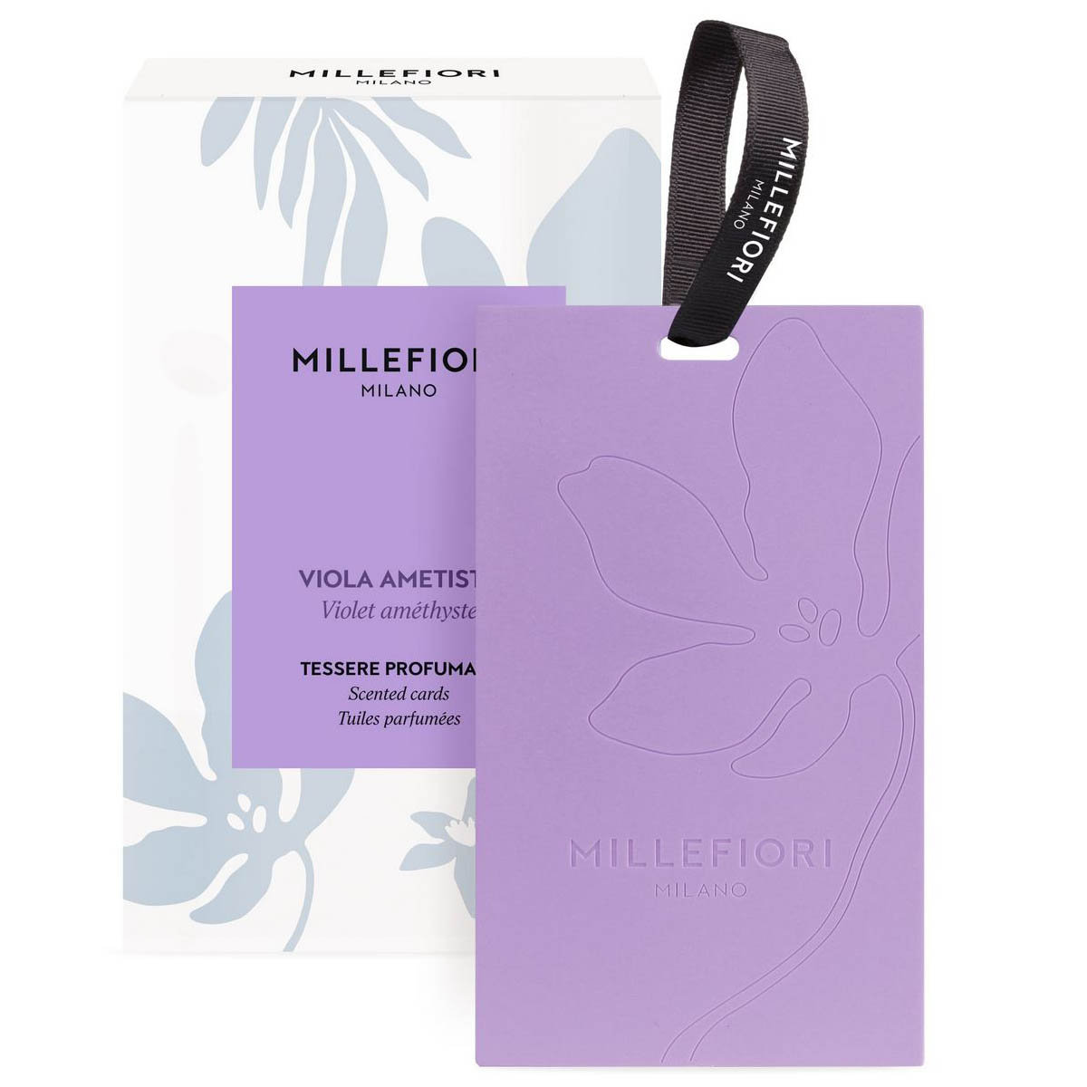Ароматические карточки Millefiori Milano Фиолетовый аметист