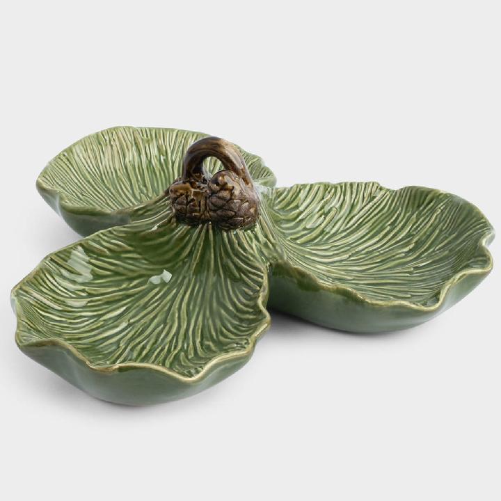 Менажница с декором Anna Lafarg Шишки на ветке