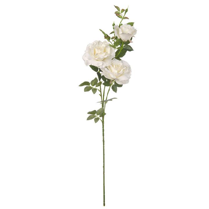 Цветы искусственные Вещицы Роза белая