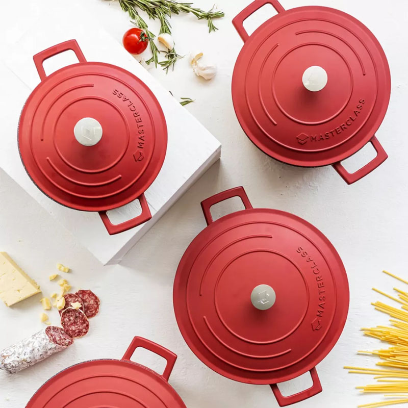 Кастрюля Kitchen Craft Red