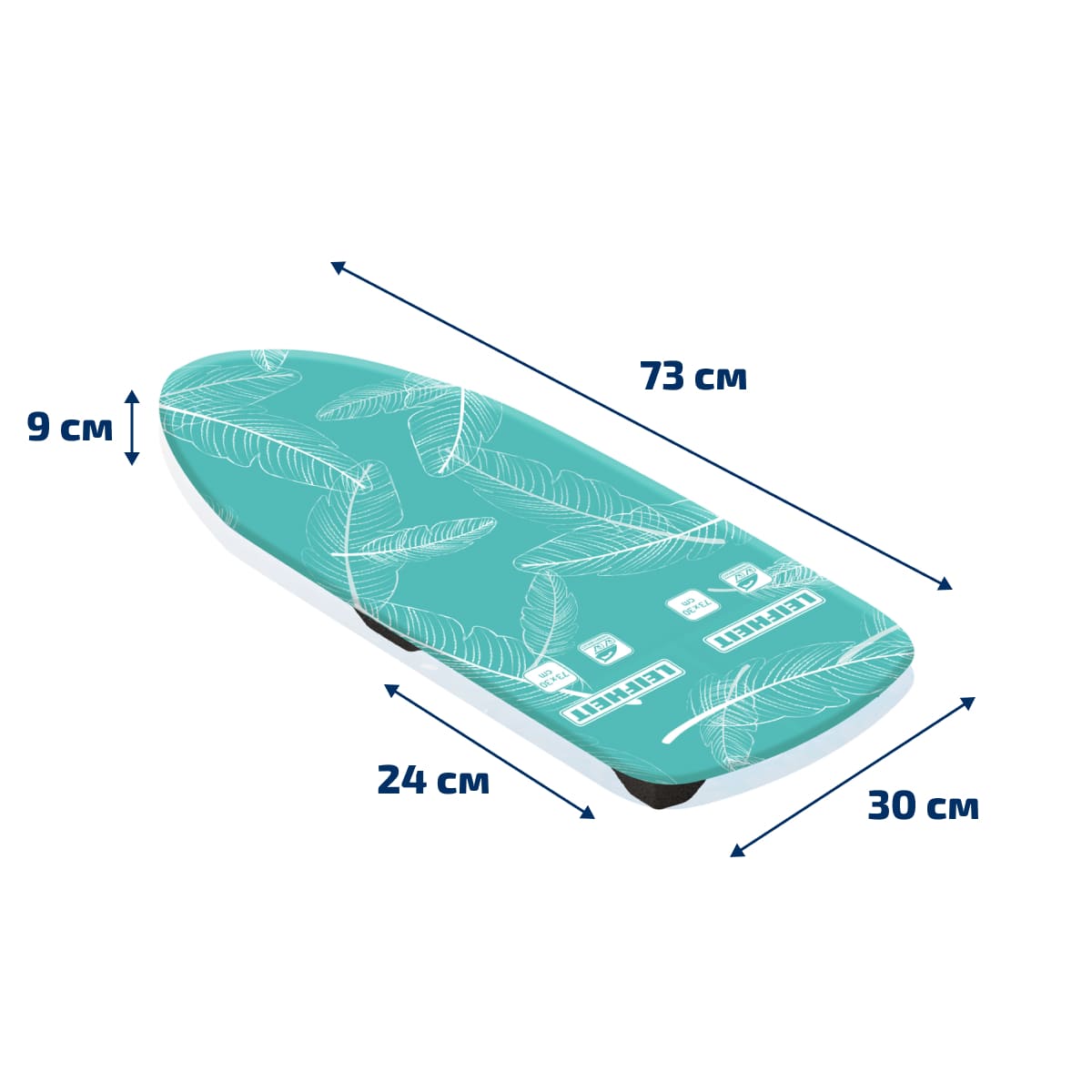 Настольная гладильная доска Leifheit AirBoard Compact Table, 73x30см