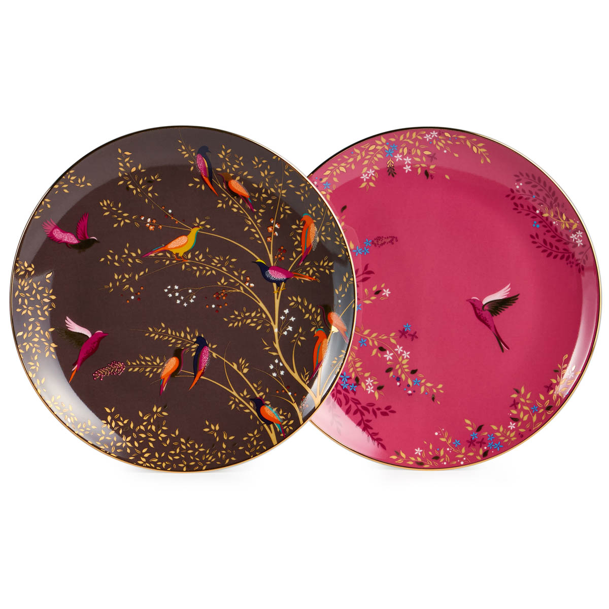 Набор тарелок закусочных Lefard Golden Birds 4шт