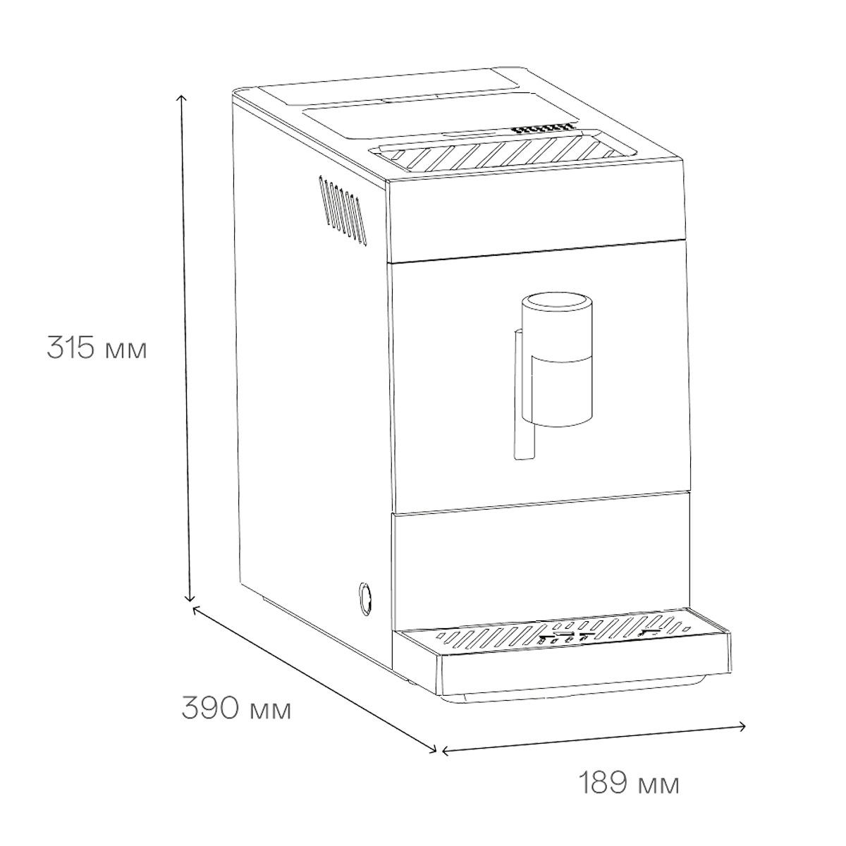Кофемашина GARLYN L800