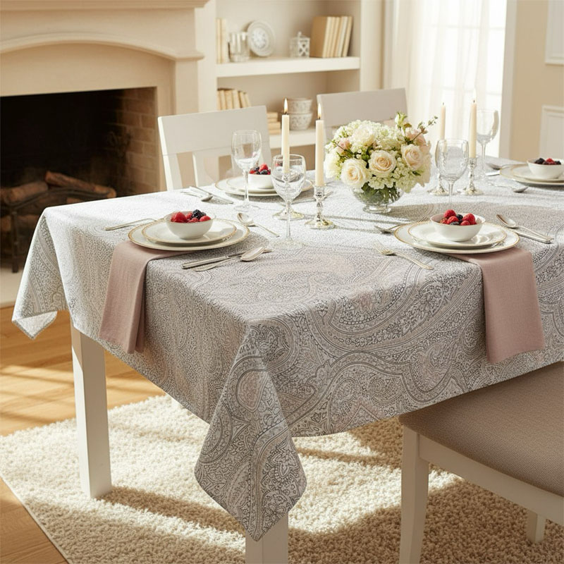 Скатерть Lameirinho прямоугольная 160x220см, цвет серый