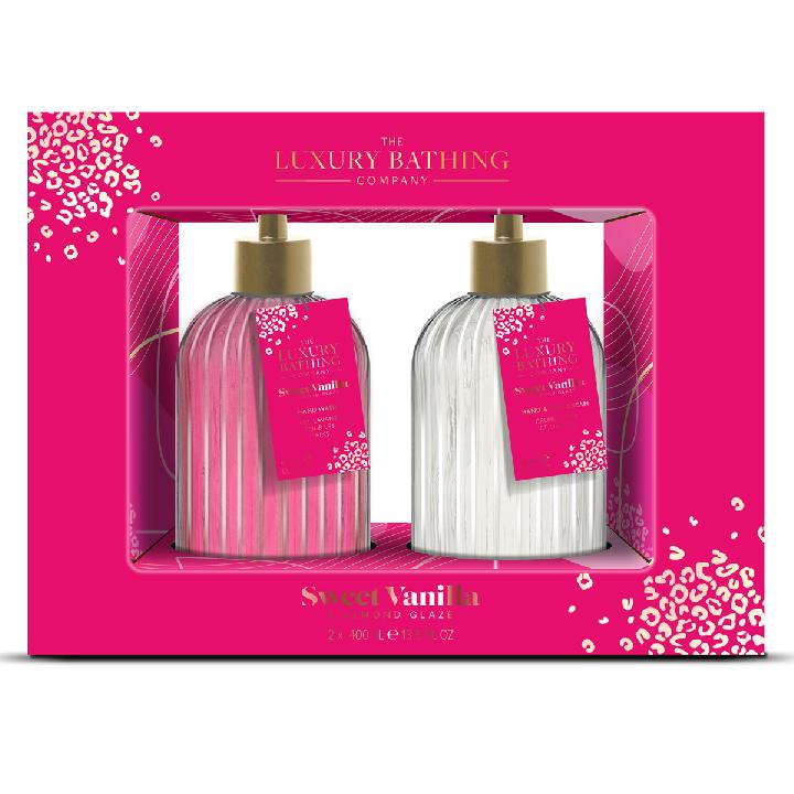 Подарочный набор The Luxury Bathing Company Нежные ручки Сладкая ваниль и миндальная глазурь