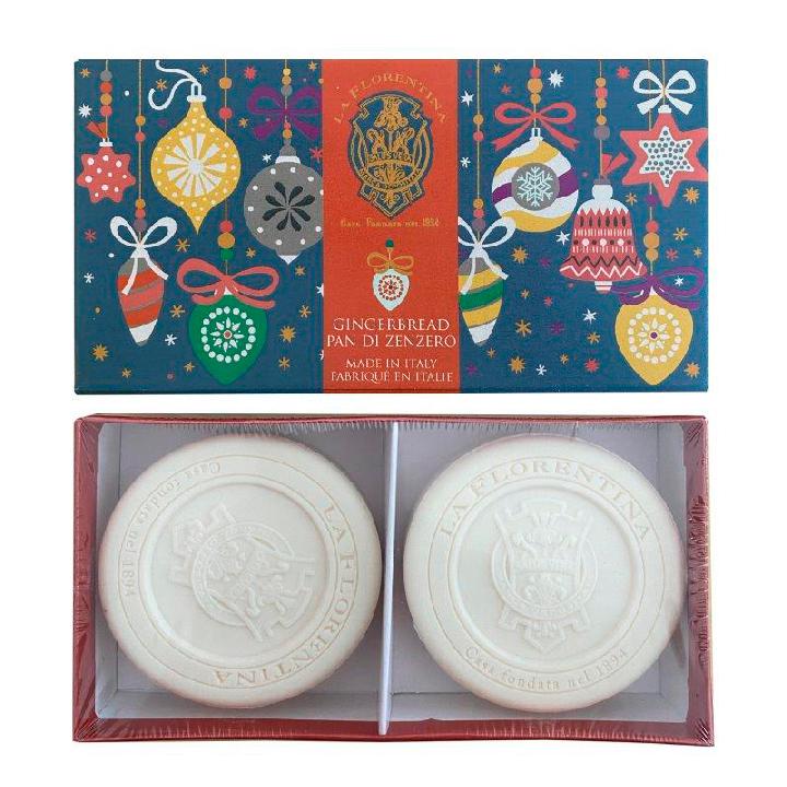 Набор мыла La Florentina XMAS Имбирный Пряник 2шт