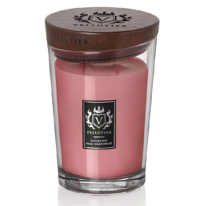 Свеча ароматическая Vellutier Succulent Pink Grapefruit 515гр