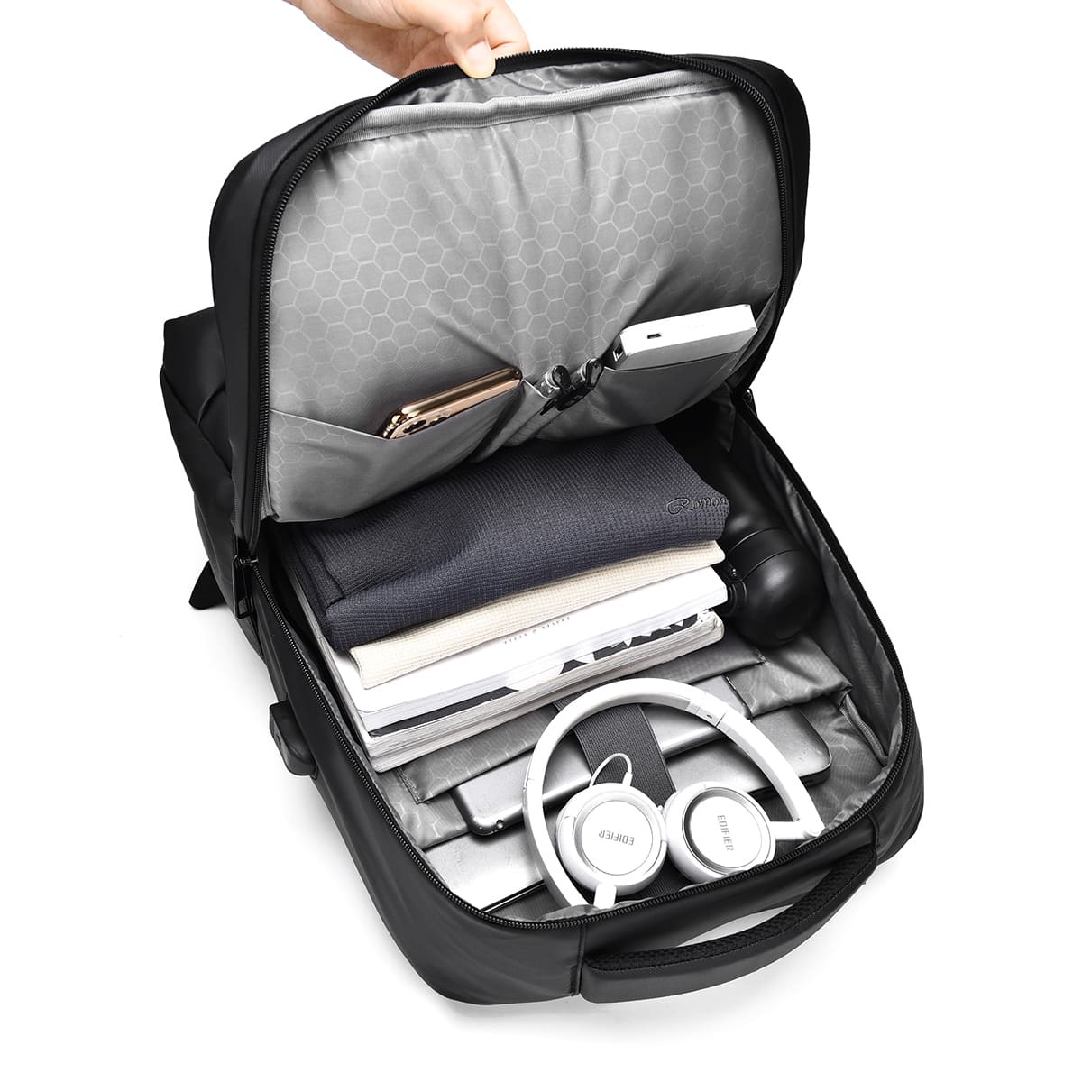 Рюкзак Henry Backer, цвет черный