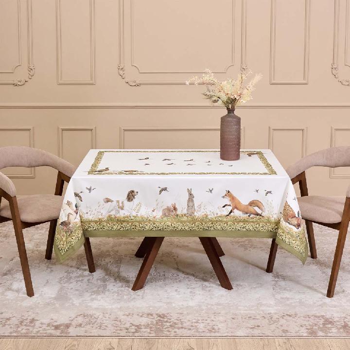 Скатерть Santalino Охота 140х180см
