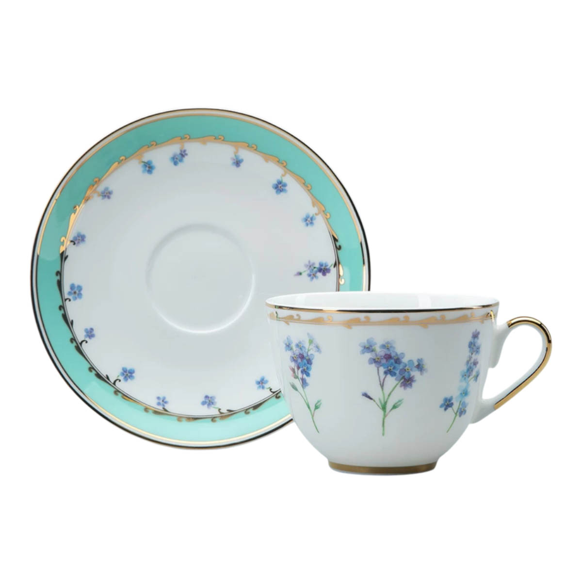 Чайная пара Императорский фарфоровый завод Улыбка флоры 250мл