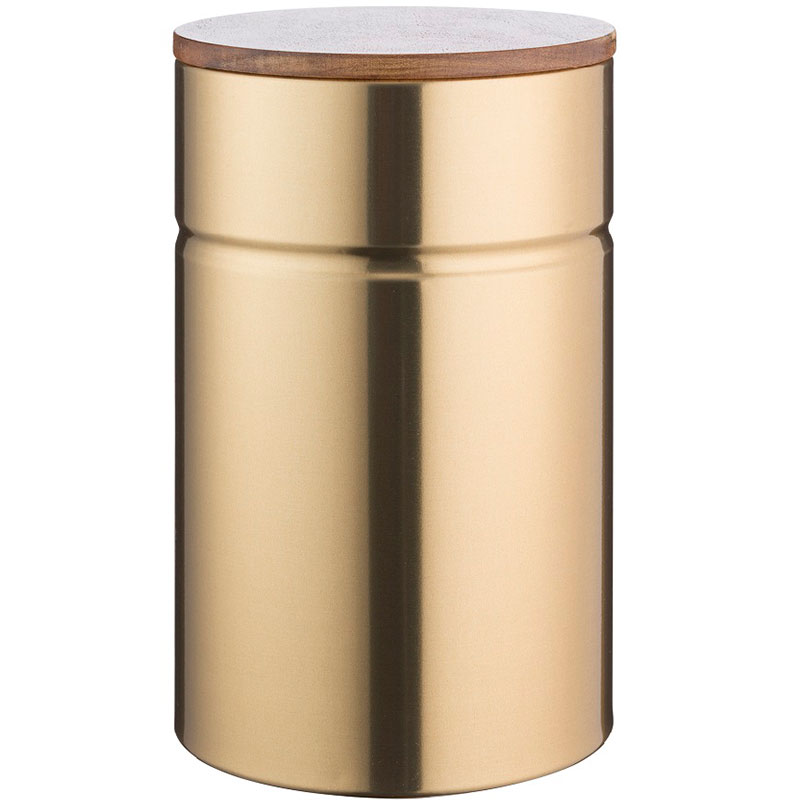 

Емкость для хранения Modern Kitchen большая 2,8 л, Золотой