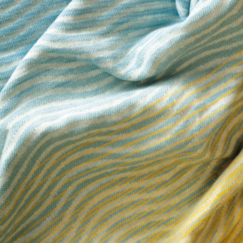 Плед Biederlack Fresh Horizon Ocean Nuance 150x200см