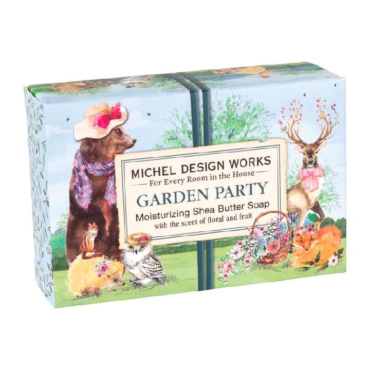 Мыло в подарочной коробке Michel Design Works Вечеринка в саду