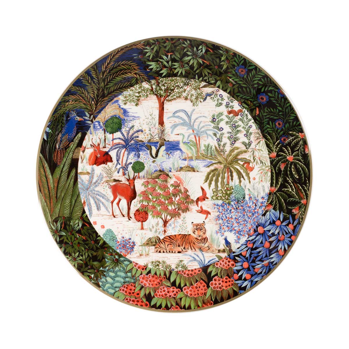 Блюдо для торта Gien Le Jardin Du Palais