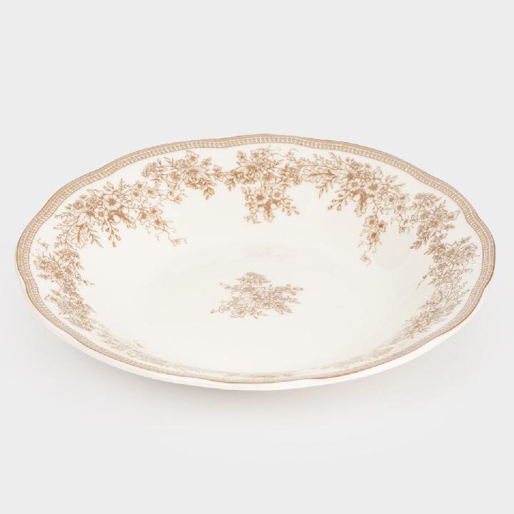 Тарелка суповая Anna Lafarg Burgundy 600мл