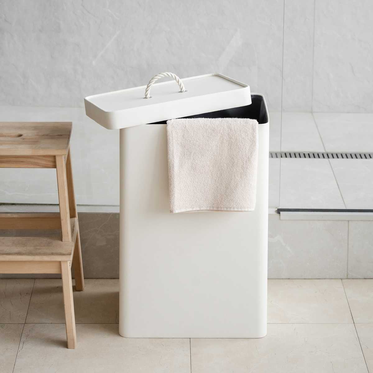 Корзина Rompicato Rectbask 70л, цвет белый