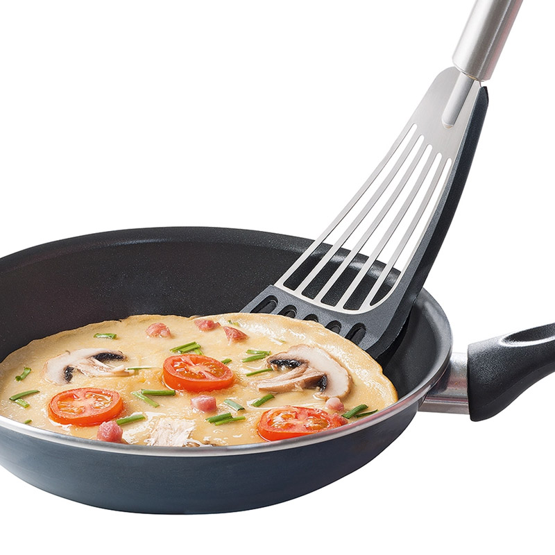 Лопатка кулинарная с силиконовым краем Wo Home Essen 28см