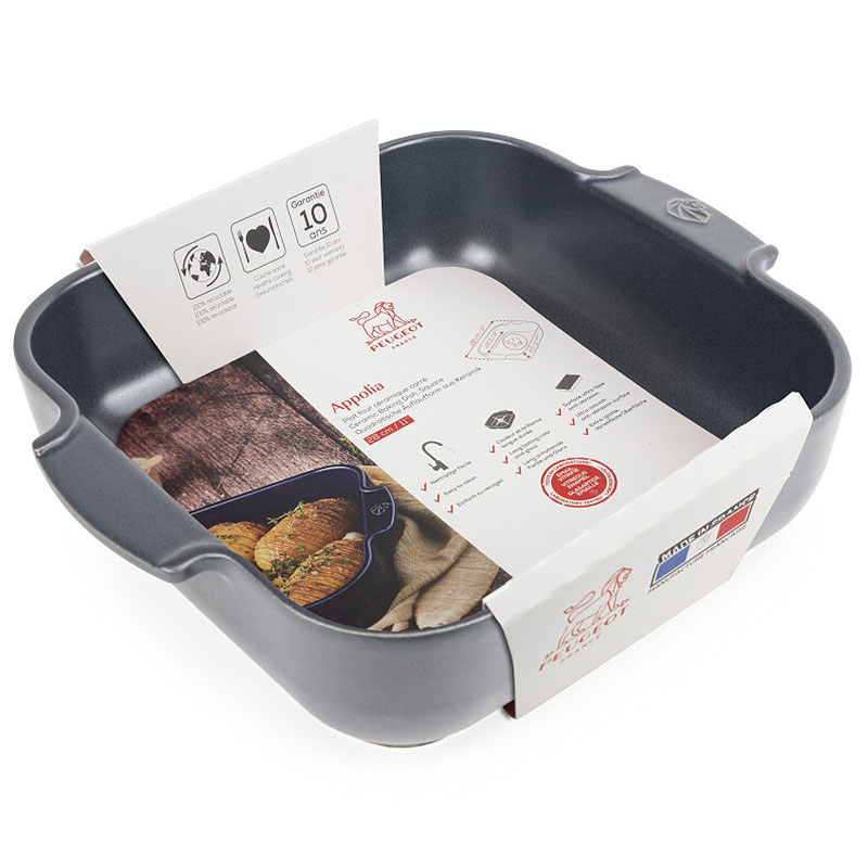 Форма для запекания квадратная Peugeot Slate 28x28см