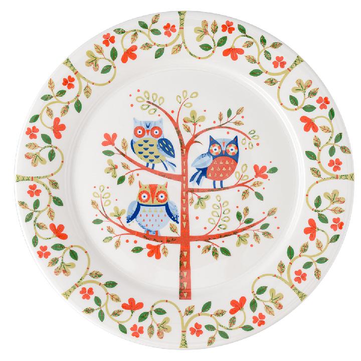 Тарелка обеденная Liberty Jones Birds of Paradise Owl