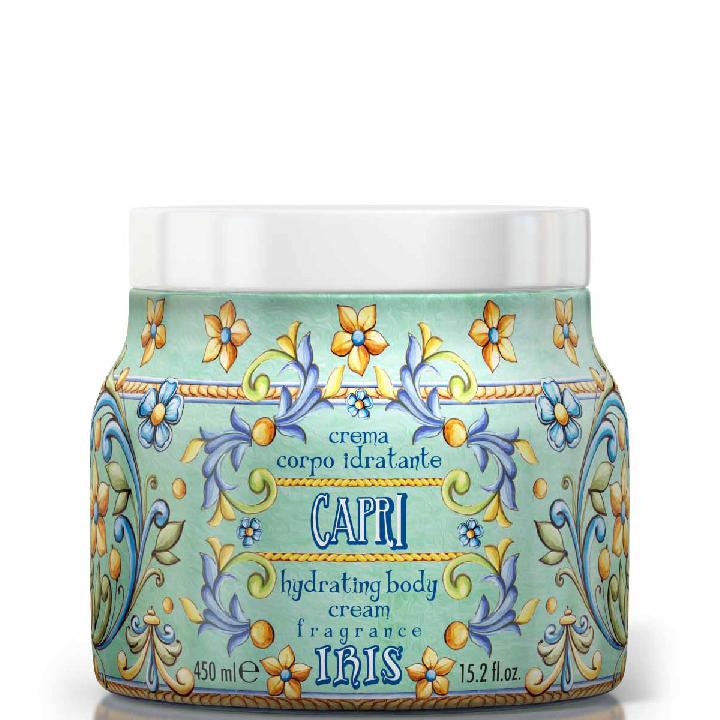 Крем для тела увлажняющий Rudy Profumi Le Maioliche Каприйский ирис 450мл