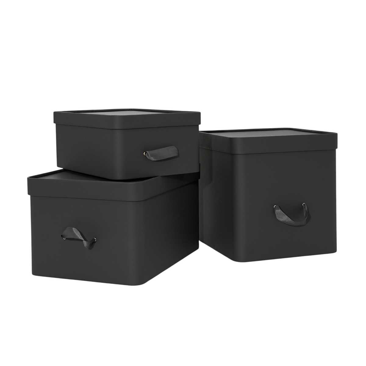 Коробка для хранения Rompicato Cube L, цвет черный