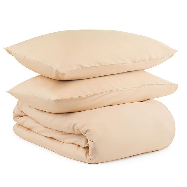 Комплект постельного белья 1,5-спальный Tkano Essential, цвет розовый