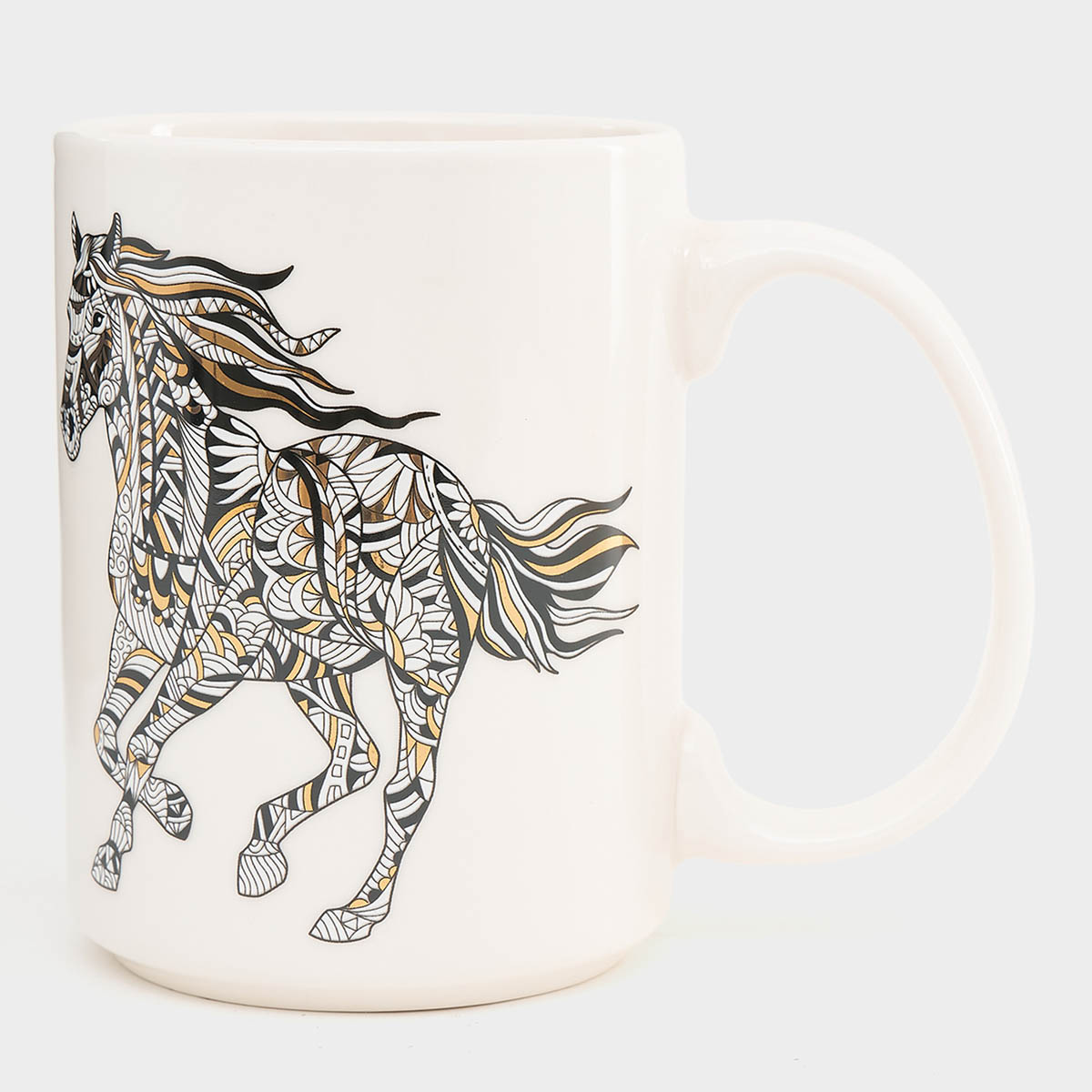 Кружка Anna Lafarg Новый Год Лошадь
