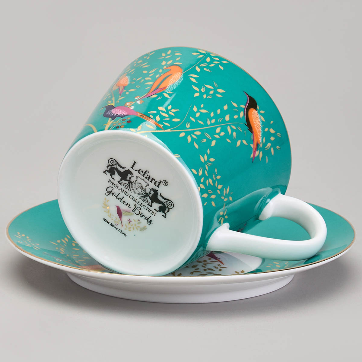 Чайный набор Lefard Golden Birds 4 предмета на 2 персоны
