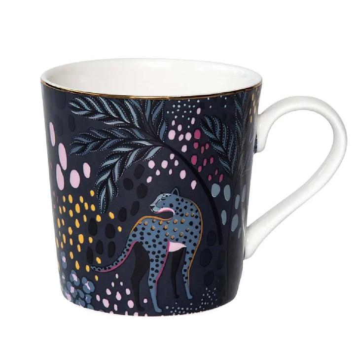 Кружка Portmeirion Midnight Ночной леопард