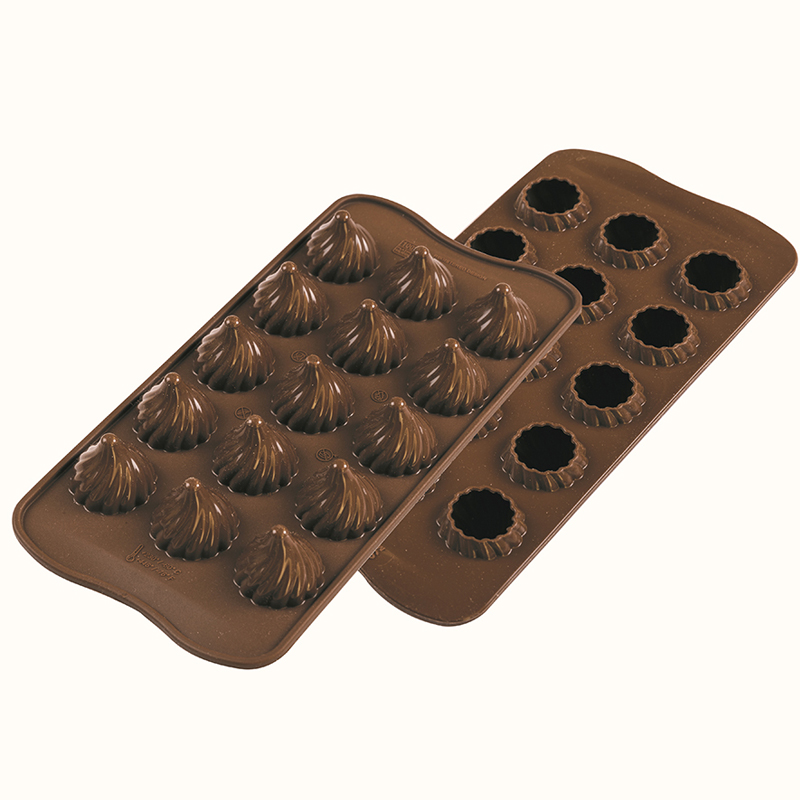 

Форма для приготовления конфет Silikomart Choco Flame, Коричневый
