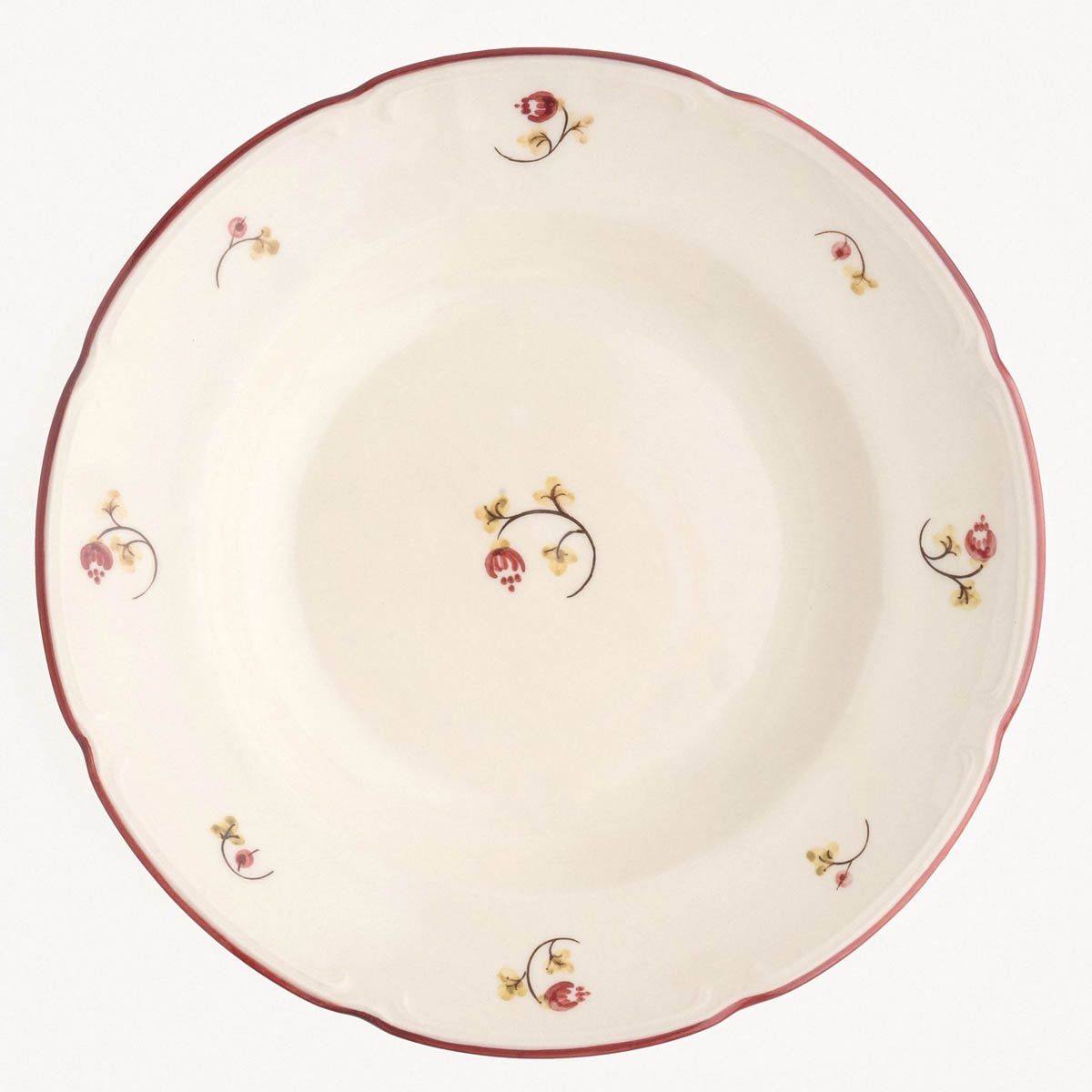 Тарелка суповая Дымов Керамика Шиповник 25см