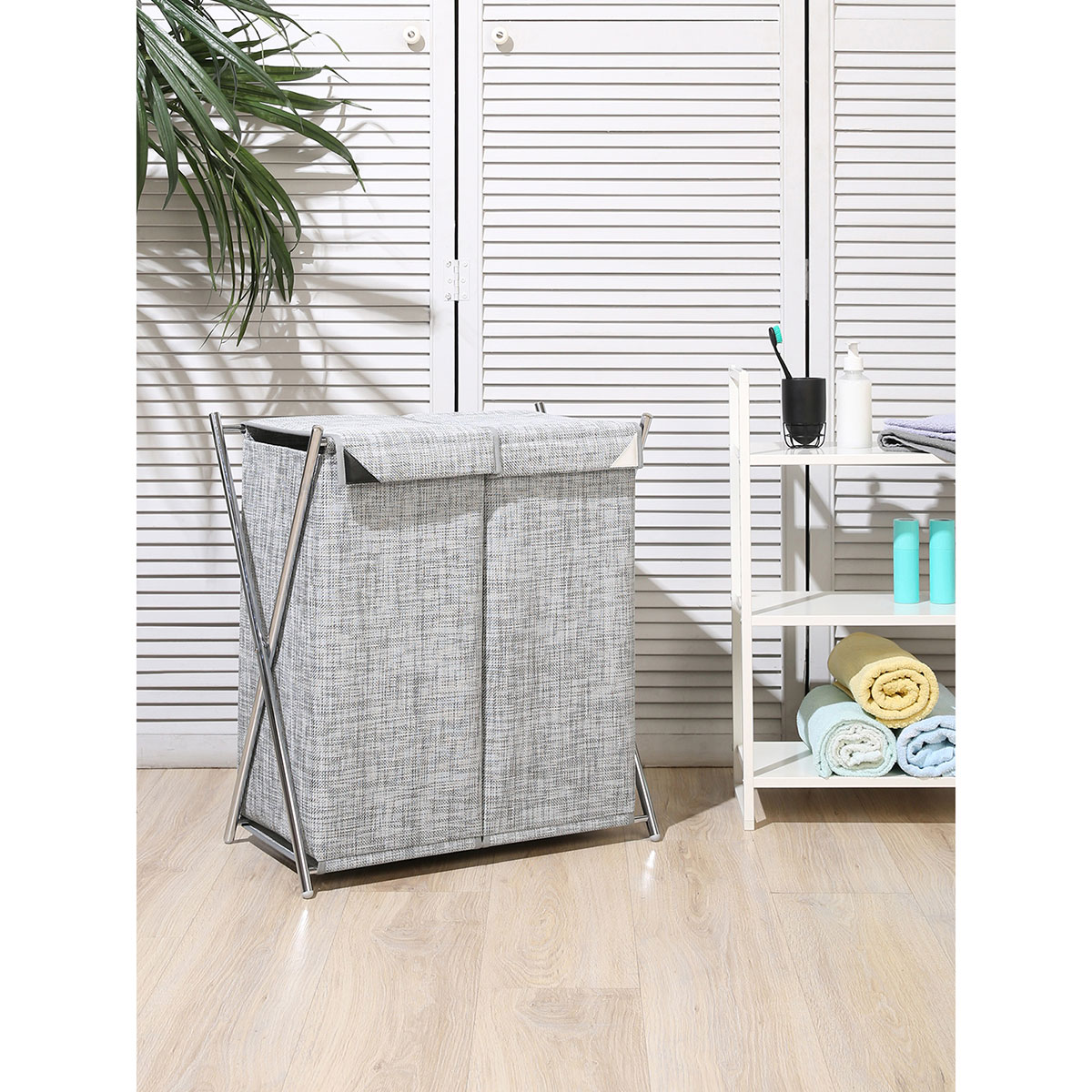 Корзина для белья Casy Home 50x30x60см