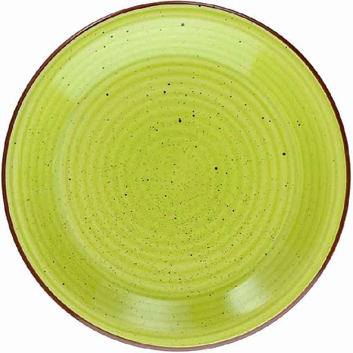 Тарелка десертная Tognana Art&Pepper, цвет зеленый