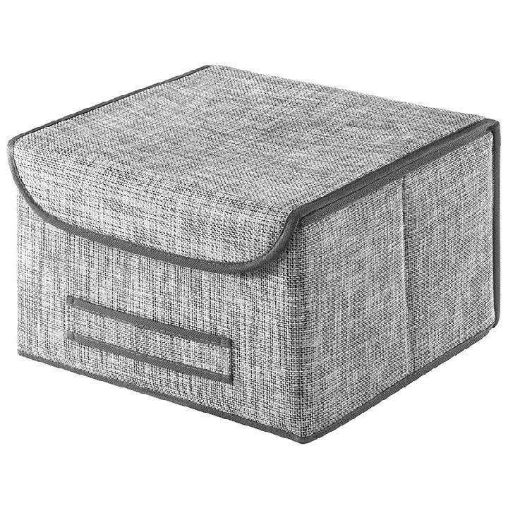 Коробка для хранения с крышкой Casy Home 35x30x22см