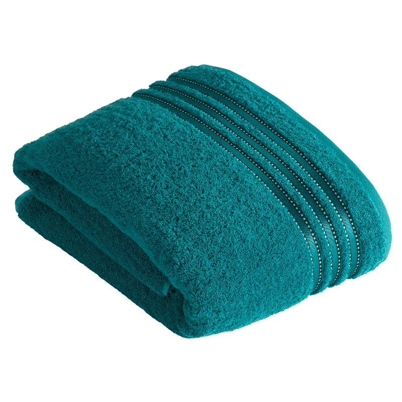 Полотенце махровое Vossen Cult de Luxe 50x100см, цвет изумрудный