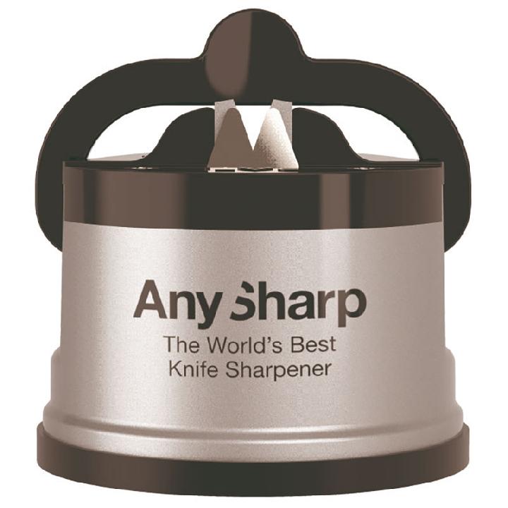 Точилка для ножей AnySharp пластиковый корпус, цвет серебристый