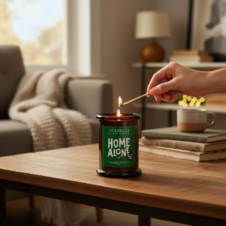 Свеча ароматическая Ucandles by Gor Maison Christmas Home Alone